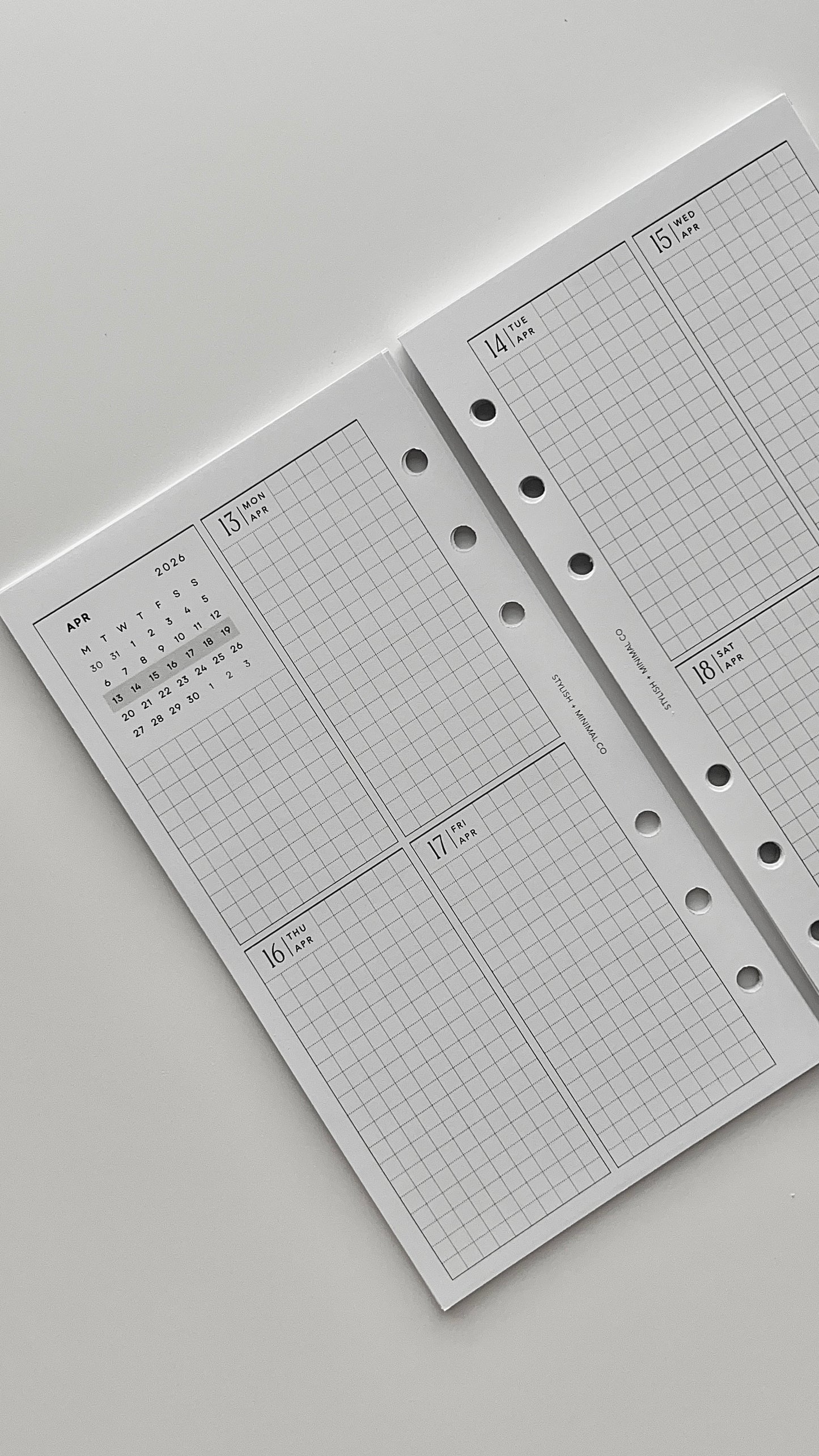 2026 quadrant grid weekly WO2P