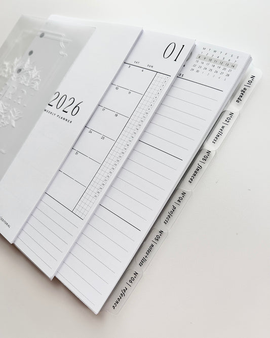 2026 complete new planner setup inserts bundle
