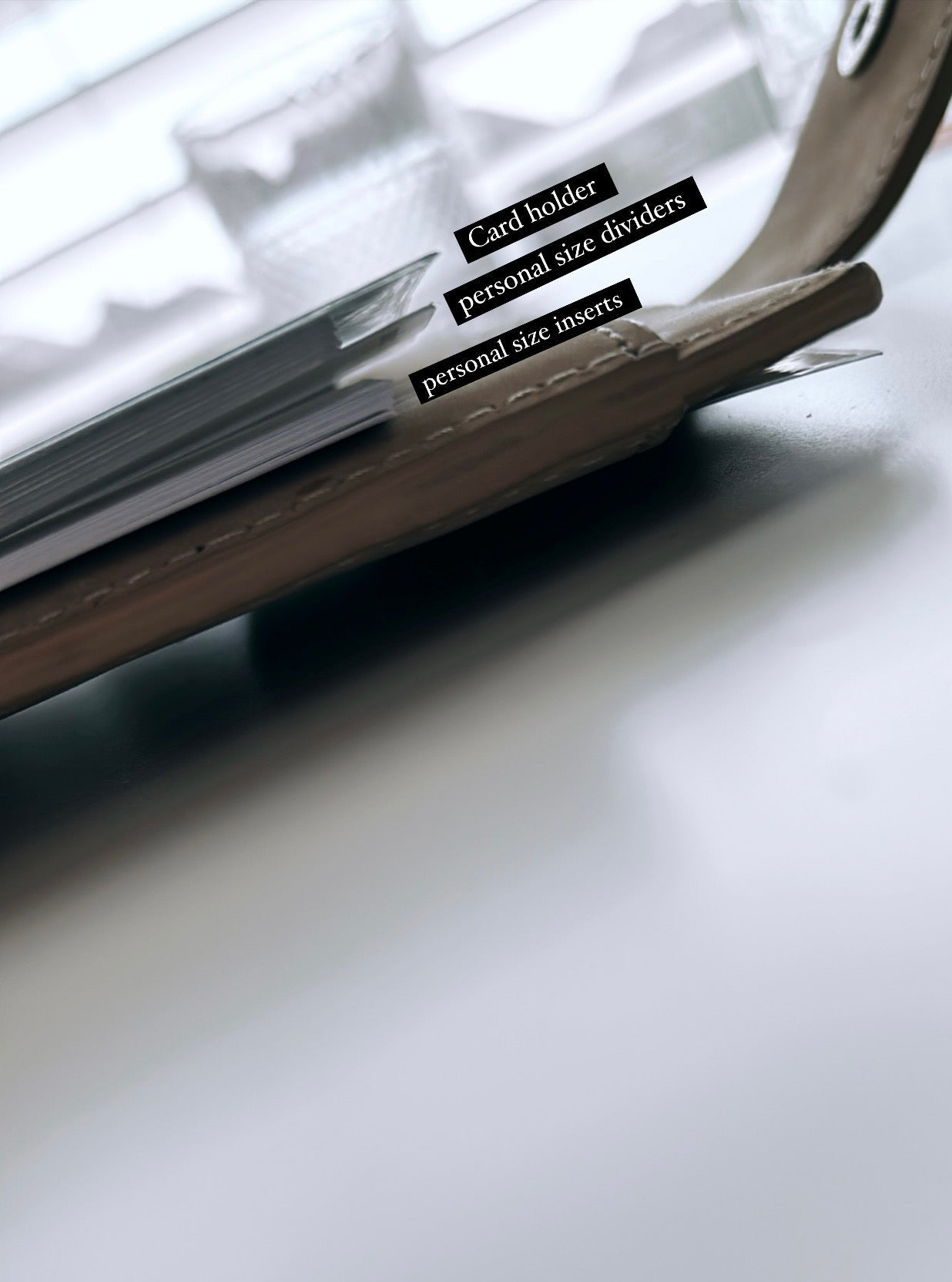 FCC/PE card holder PVC dash