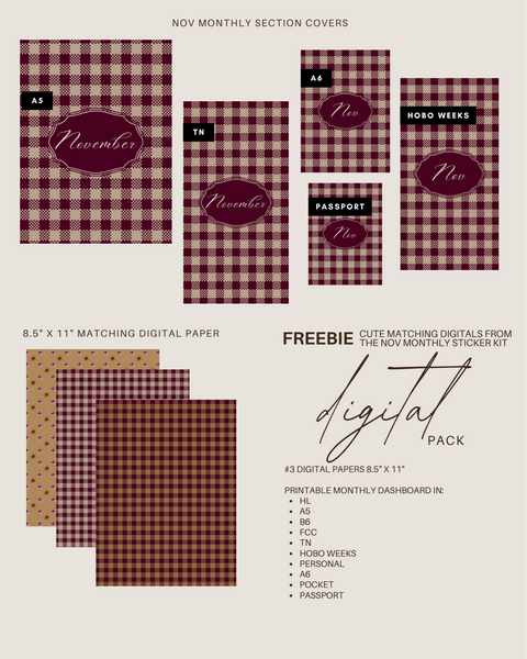 visions nov sticker kit - 8 sheet bundle