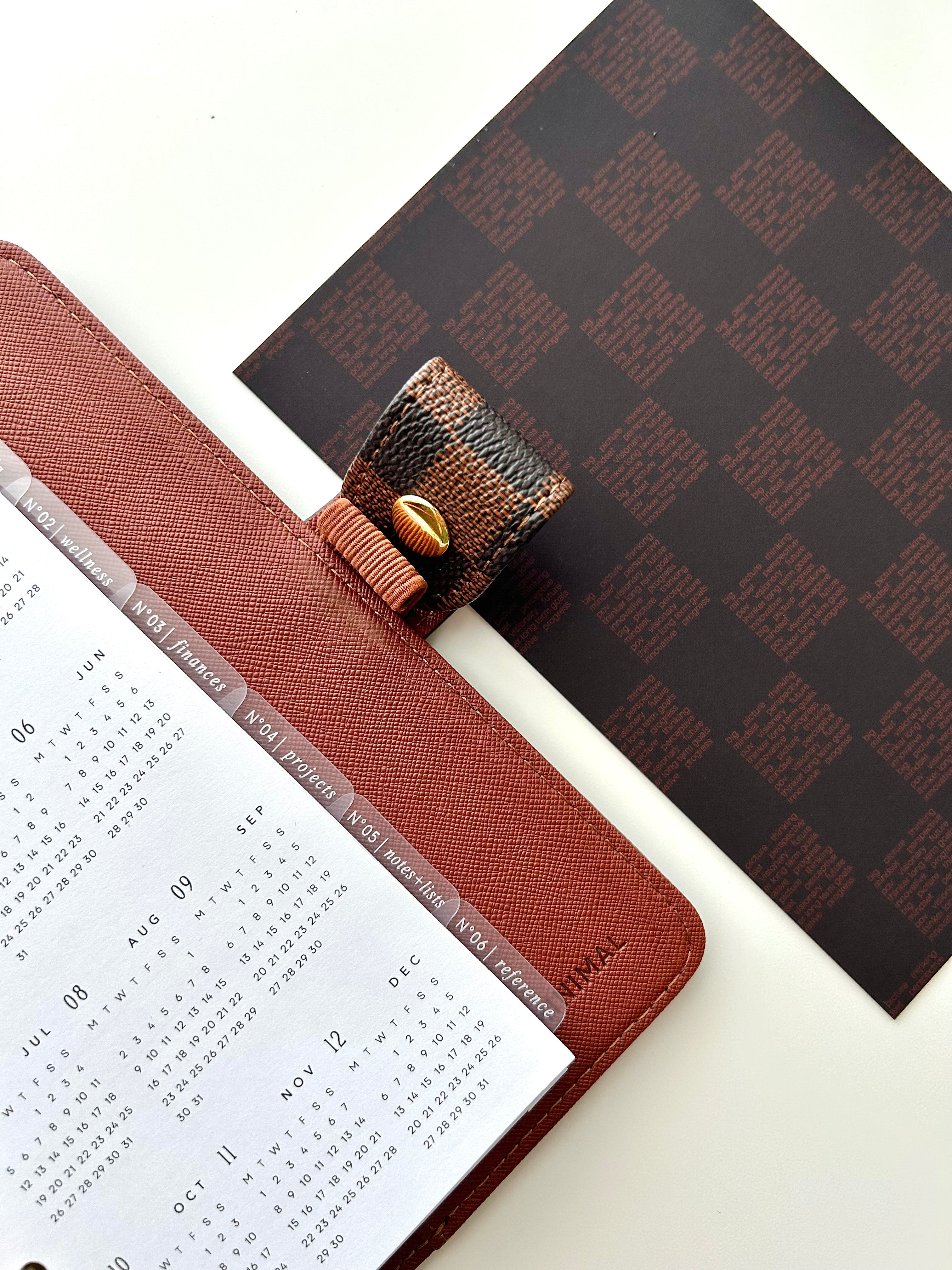 A5 coffee planner -20mm rings