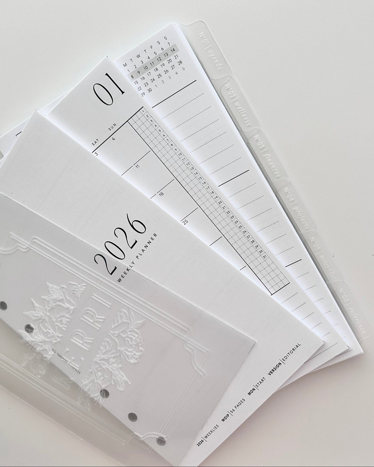 2026 complete new planner setup inserts bundle