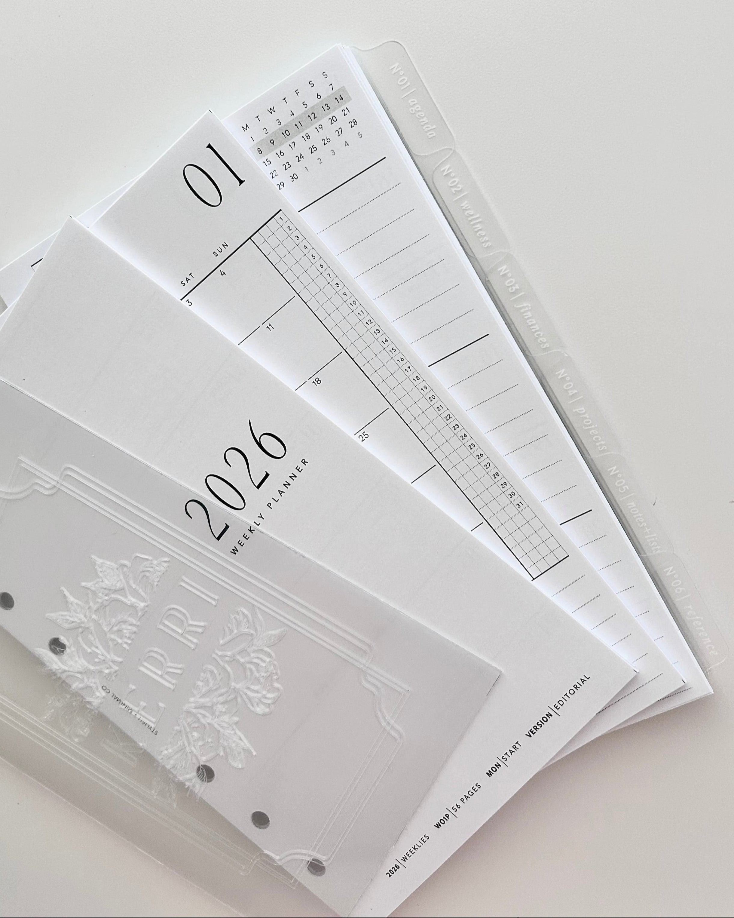 2026 complete new planner setup inserts bundle