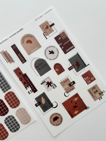 branding stickers sticker sheet