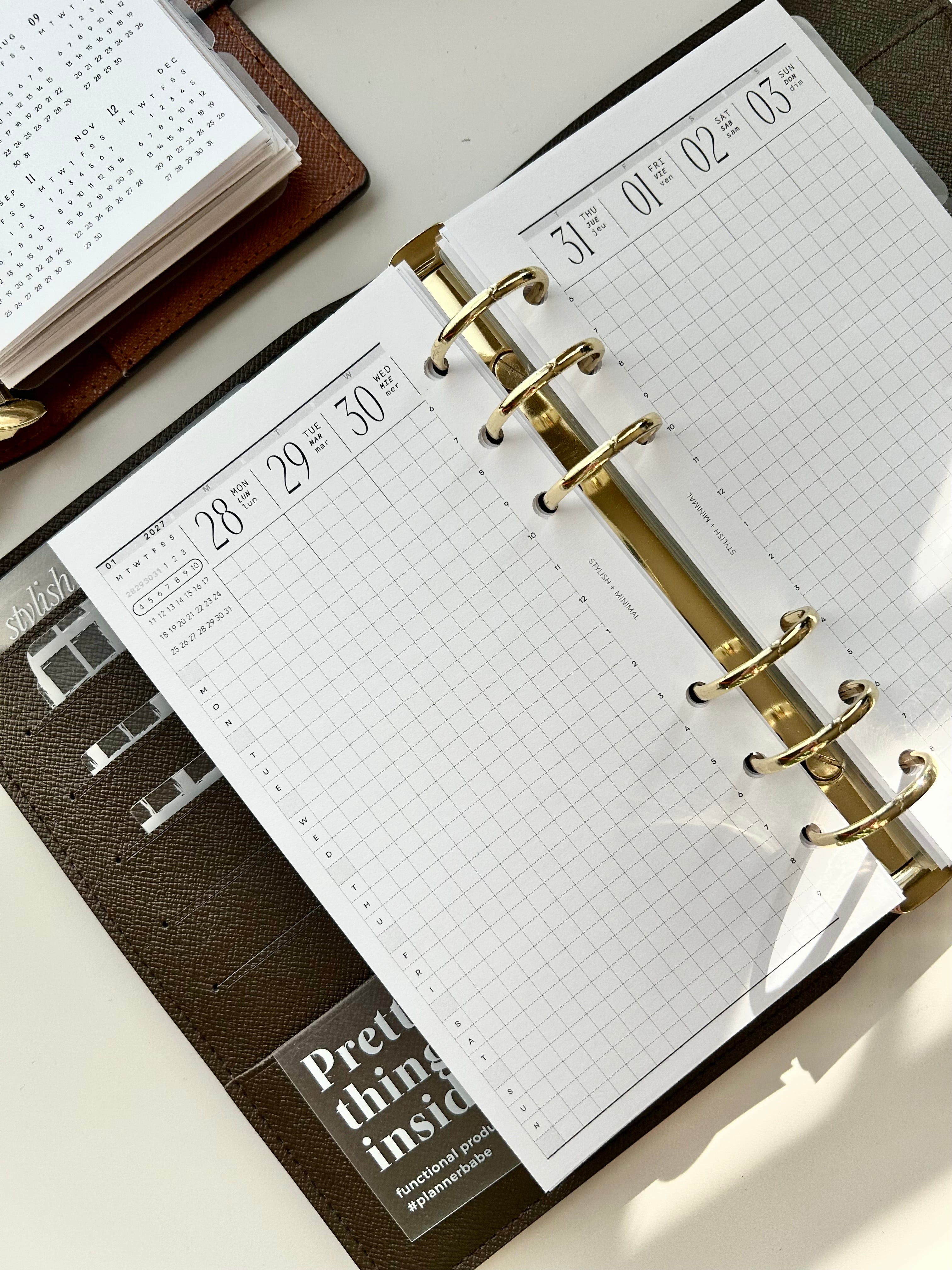 2027 open grid HW Weeklies WO2P - A5 PE