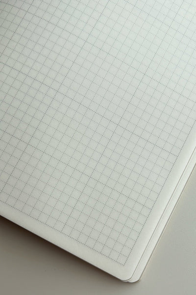 A5 nested grid notebook -Tomoe River Paper