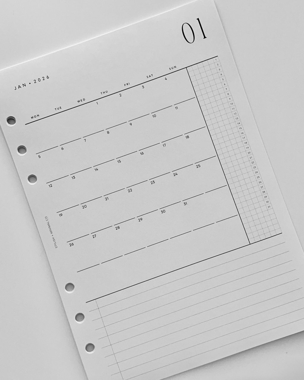 2027 Yr Qr Mth Bundle