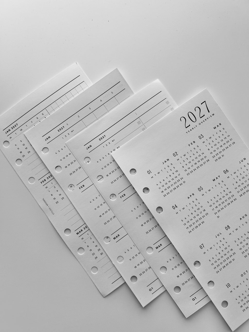 2027 Yr Qr Mth Bundle