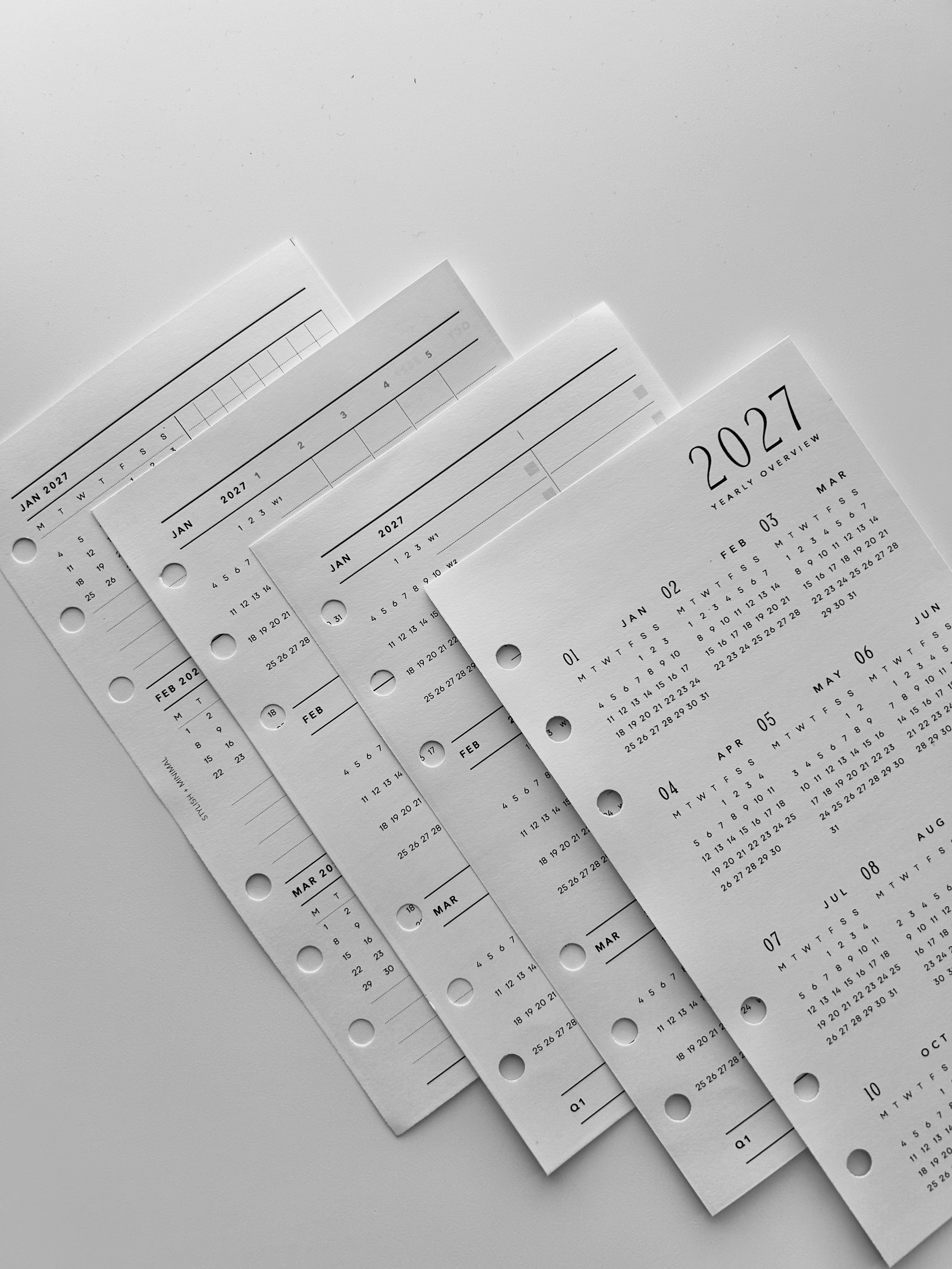 2027 Yr Qr Mth Bundle