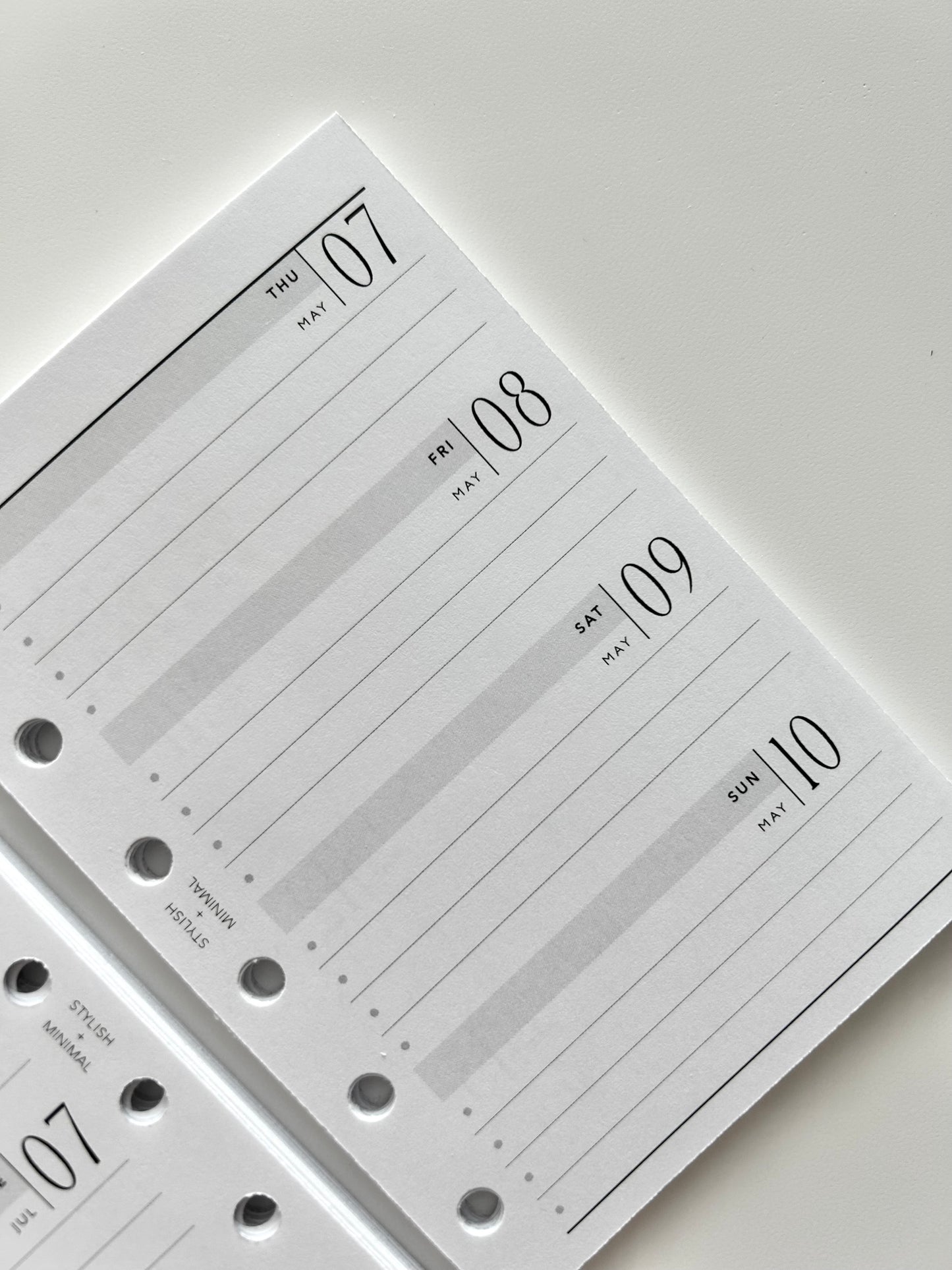 2026 Weekly Agenda WO2P - Pocket + Personal rings