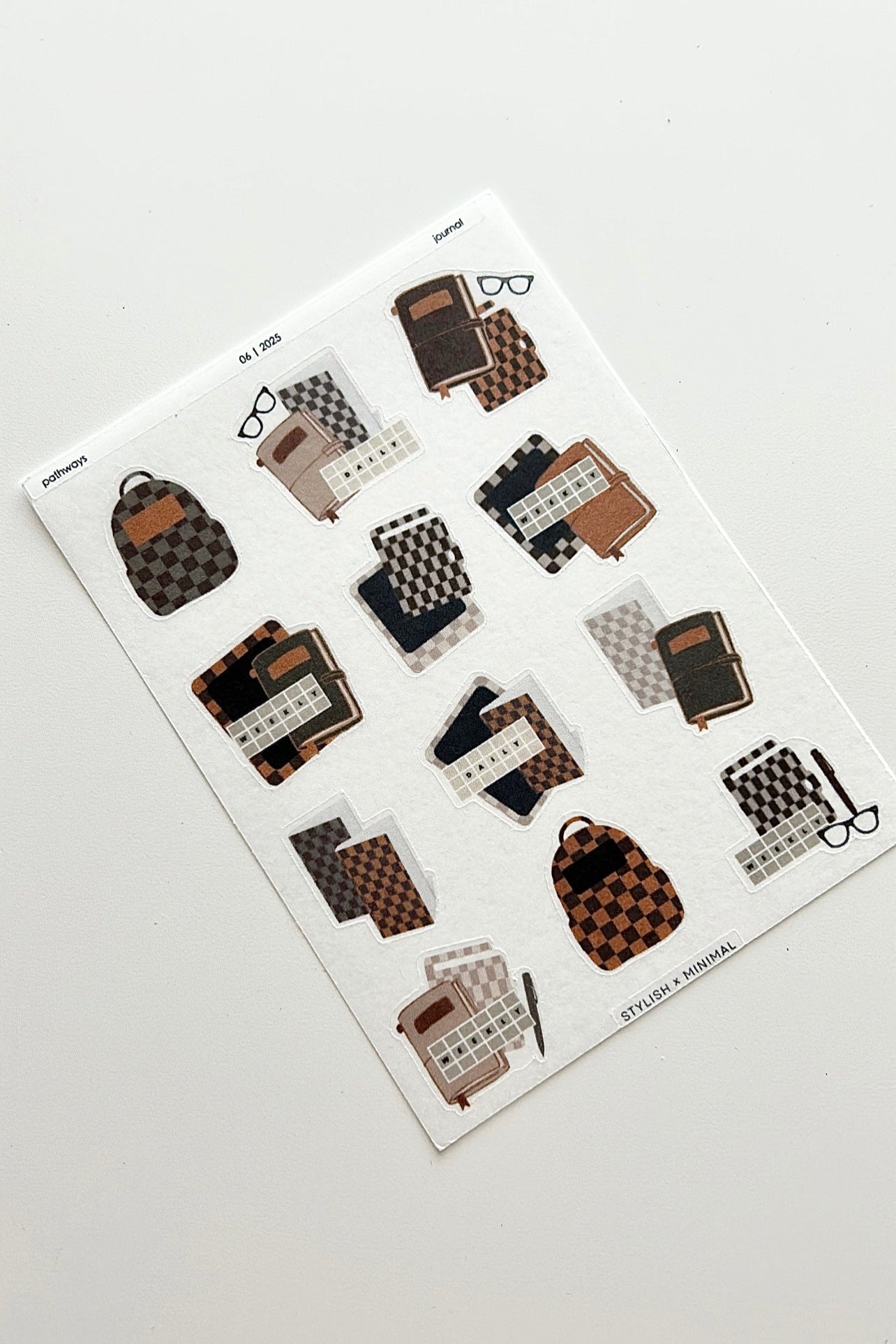 pathways journaling sheet | June Kit
