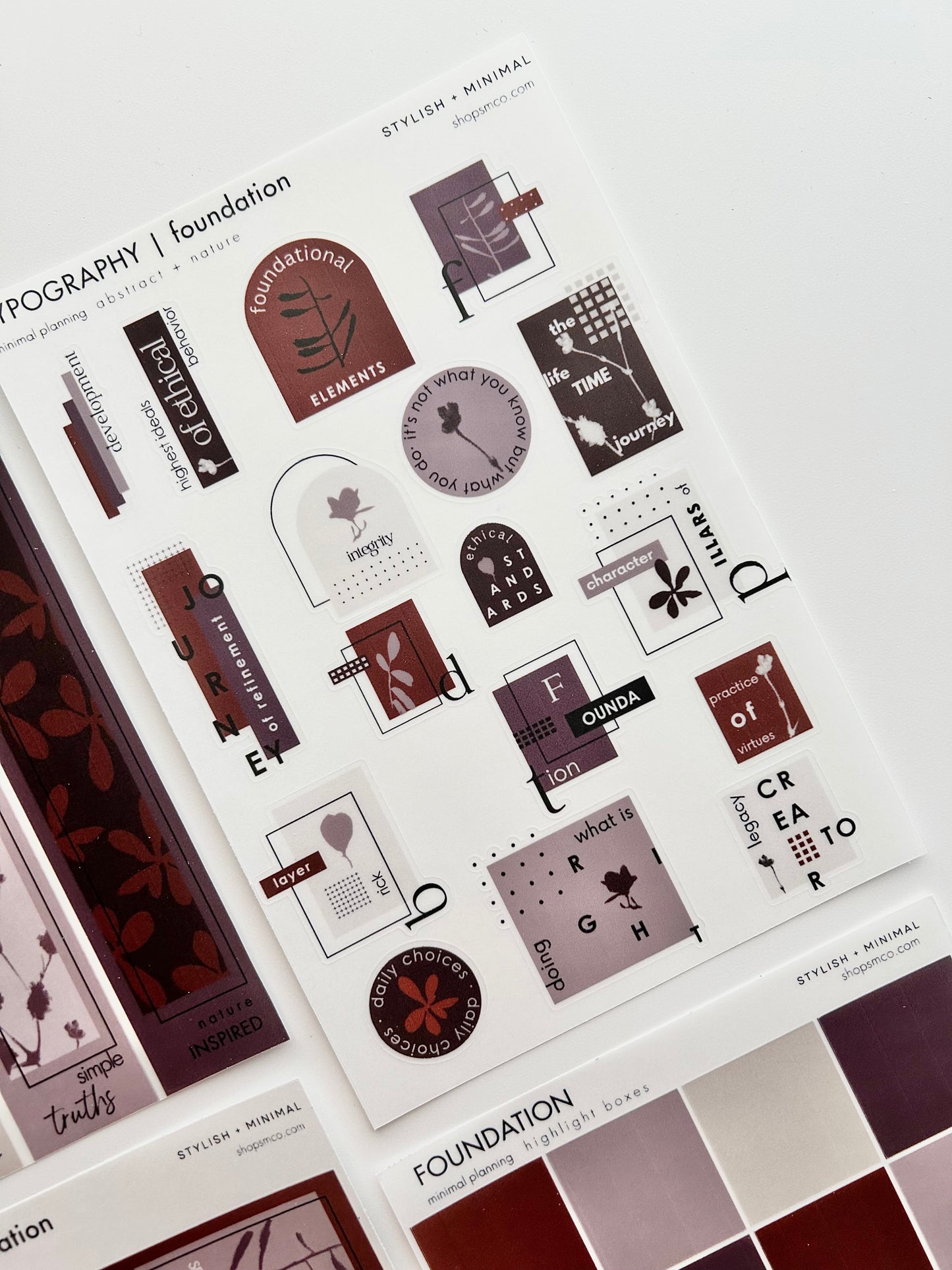 branding stickers sticker sheet