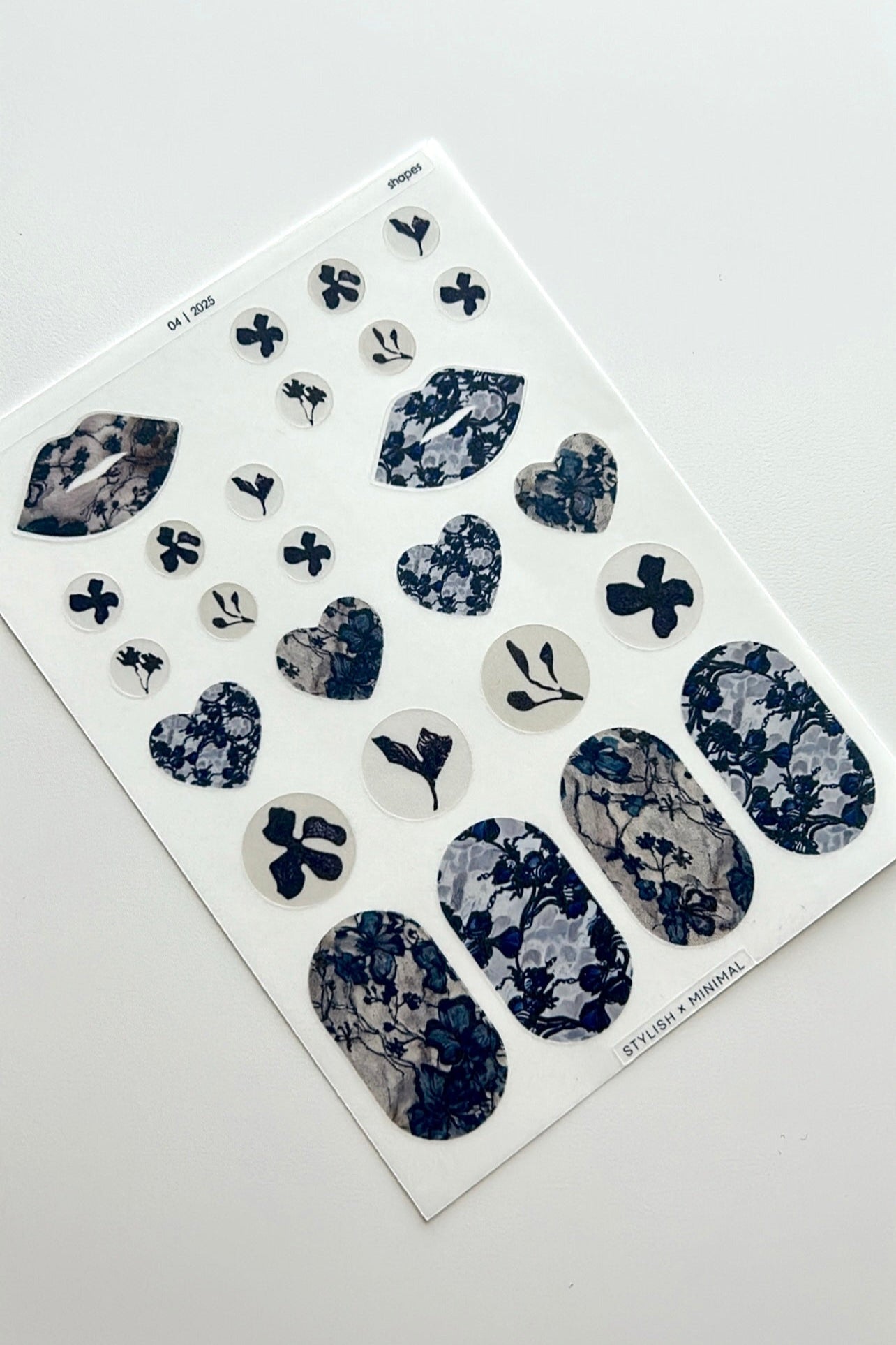 lace shapes | april kit