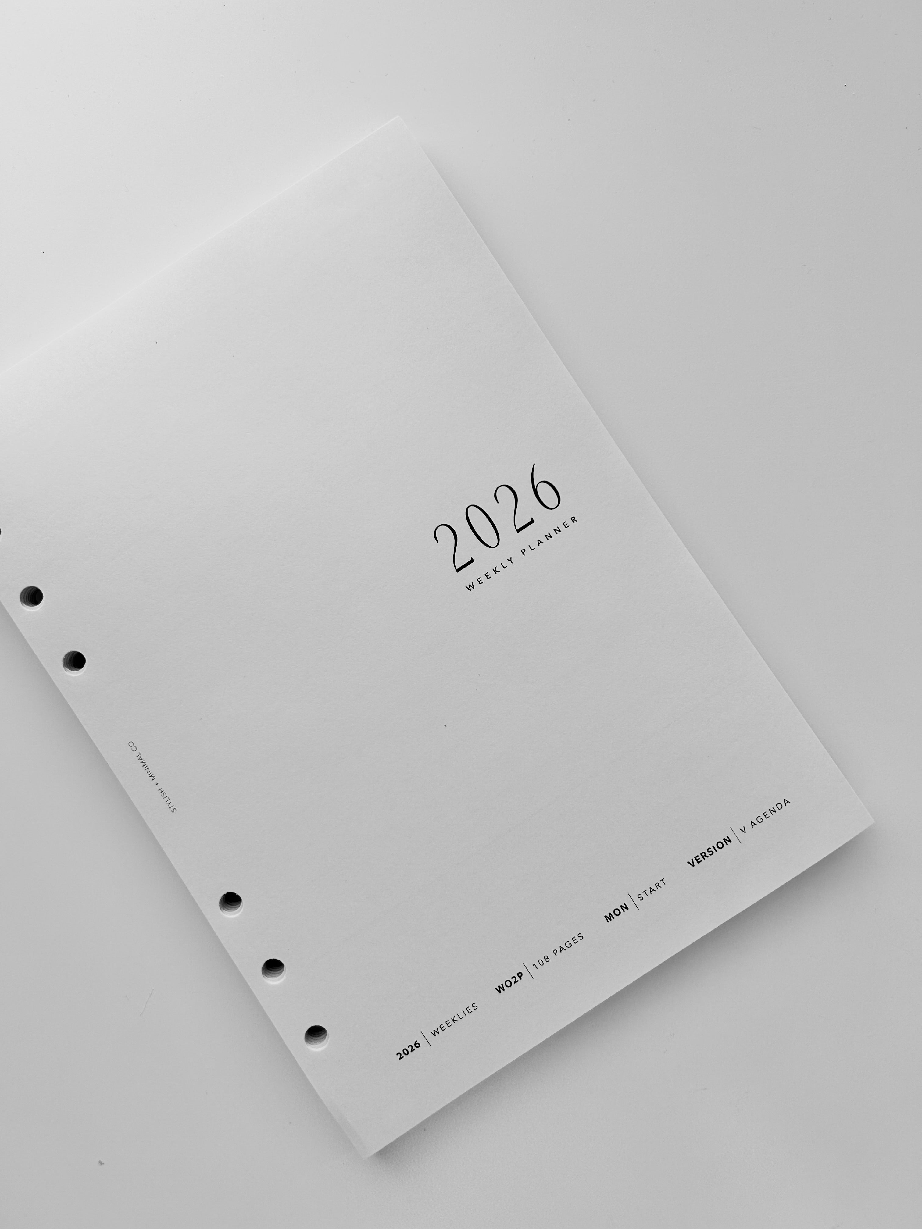 2026 complete new planner setup inserts bundle