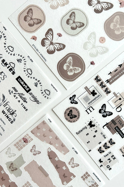 wings 8 sheet kit | July kit