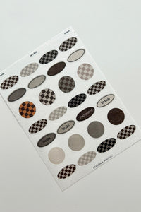 pathways shapes sticker sheet| June kit
