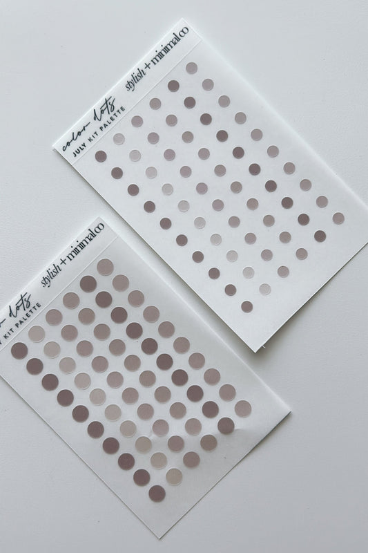 july kit palette dots