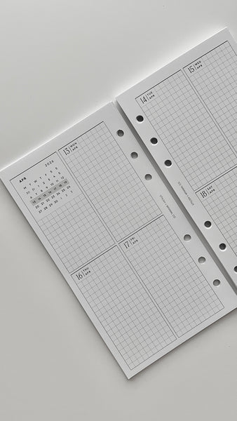 2026 quadrant grid weekly WO2P