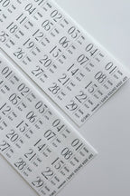 editorial dated daily stickers (365)