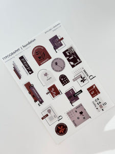 branding stickers sticker sheet