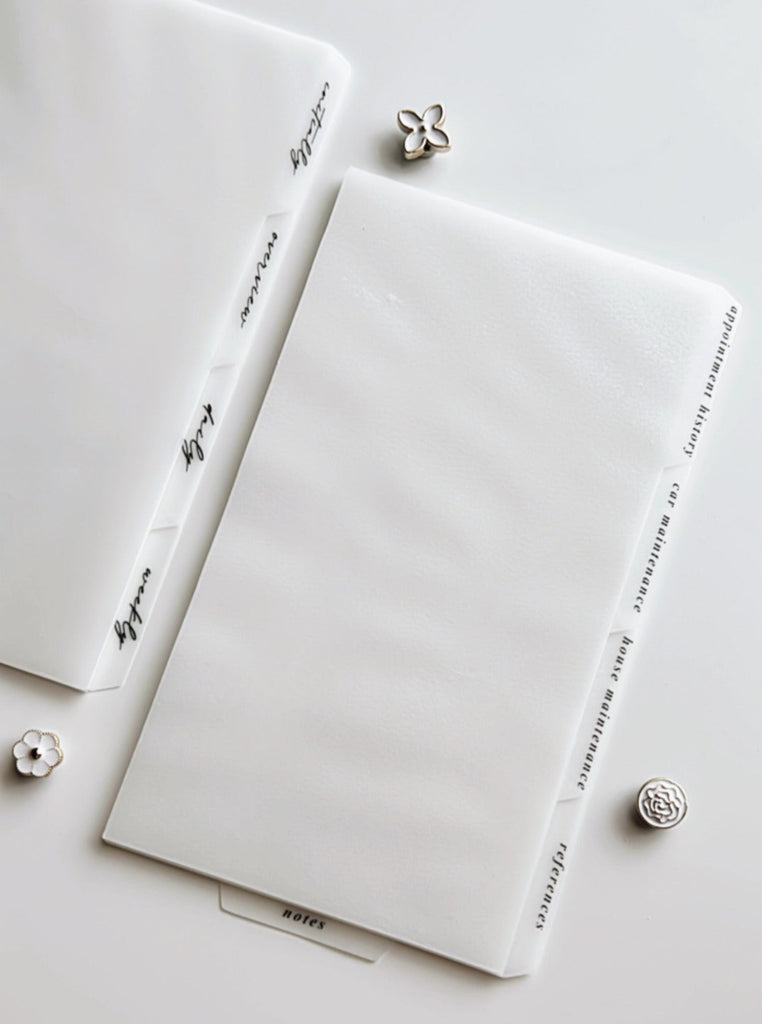 Luxe & Layered Textured Planner Dashboard Divider – Sessa Vee