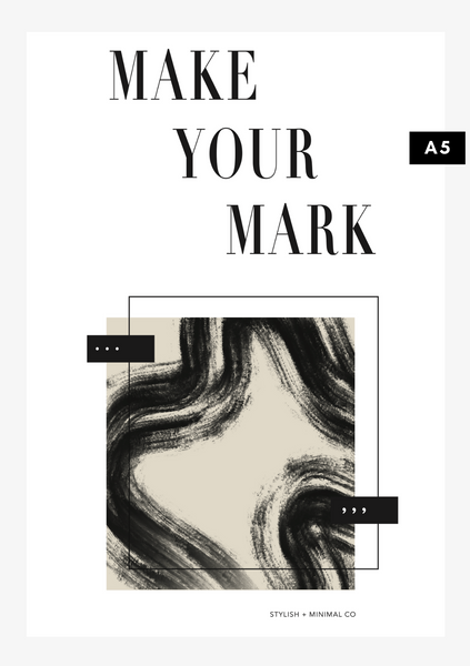 Make Your Mark dashboard