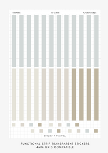 functional strips sheet | march kit