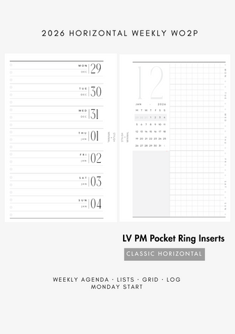 2026 Horizontal Agenda WO2P - Pocket Rings