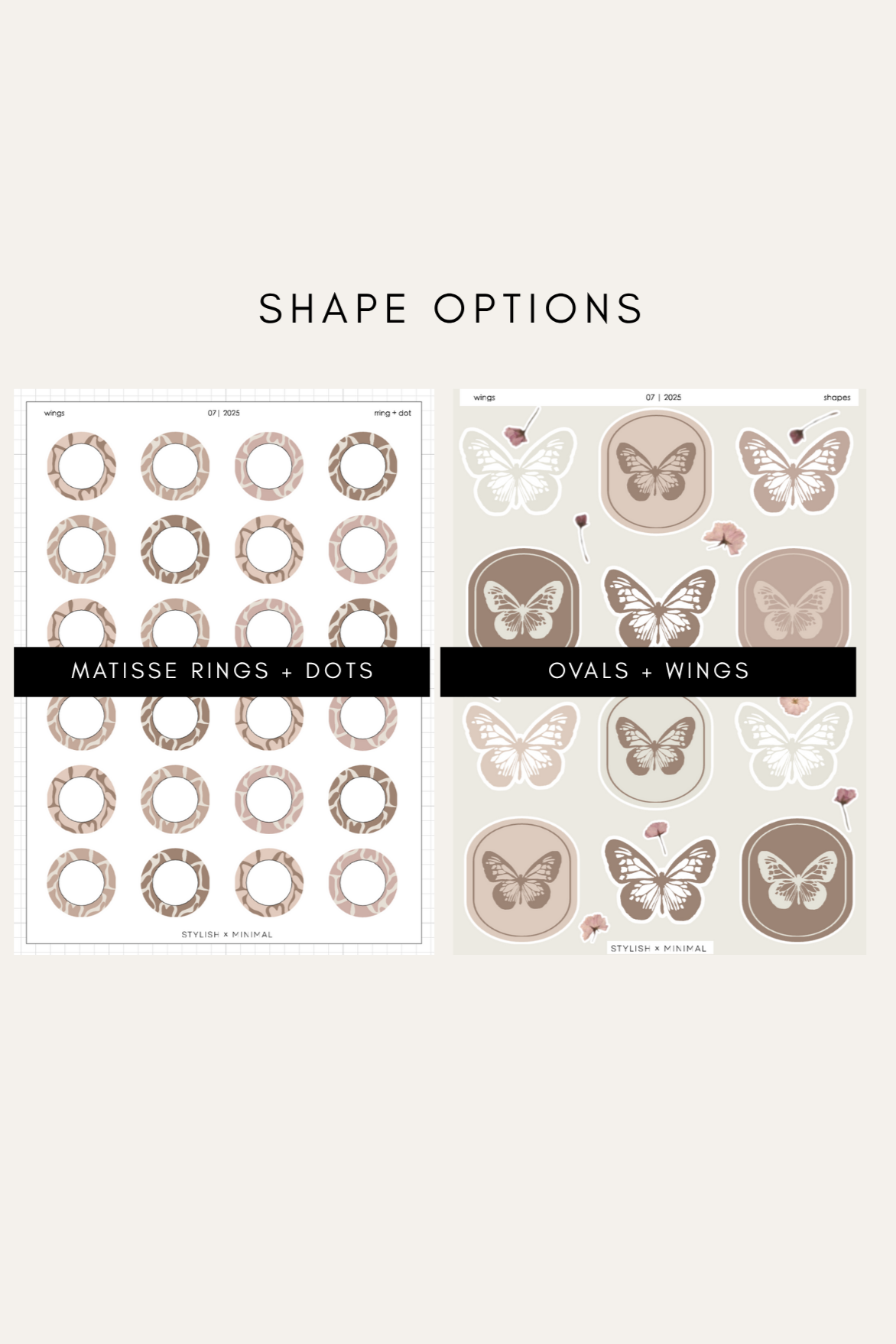 wings 8 sheet kit | July kit