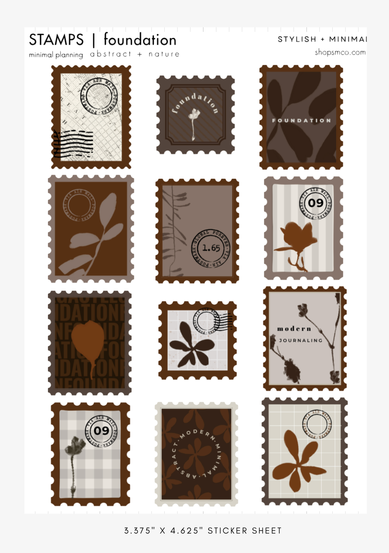 foundation sticker kit - 8 sheet sep kit