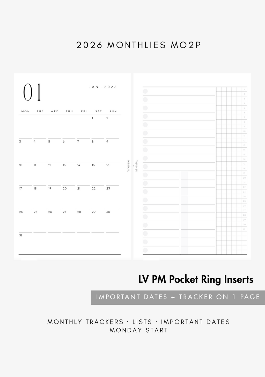 2027 Yr Qr Mth Bundle