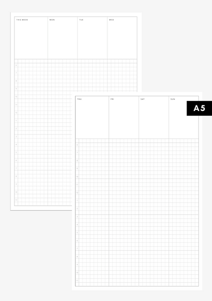 Compact Grid Weekly UNDATED W008