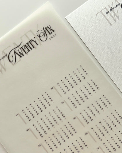 2026 yearly overview dashboard version B