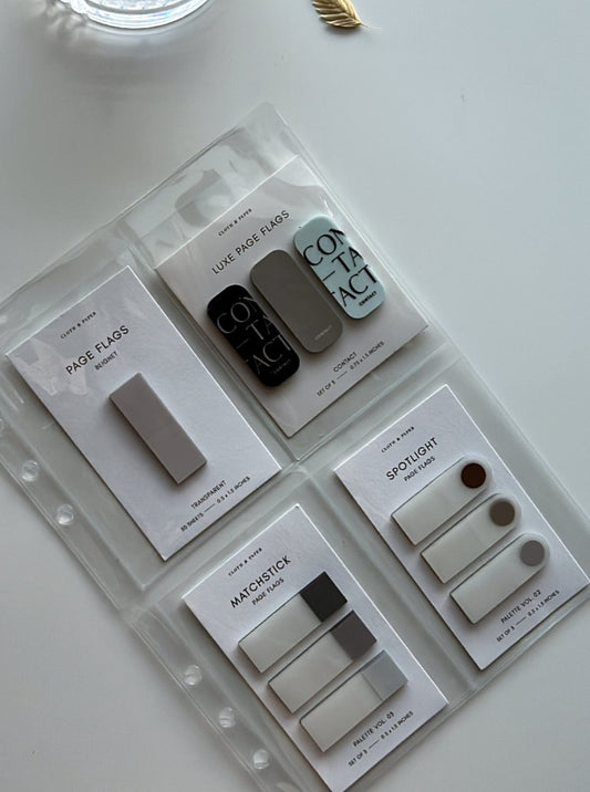 A5 card holder PVC dash