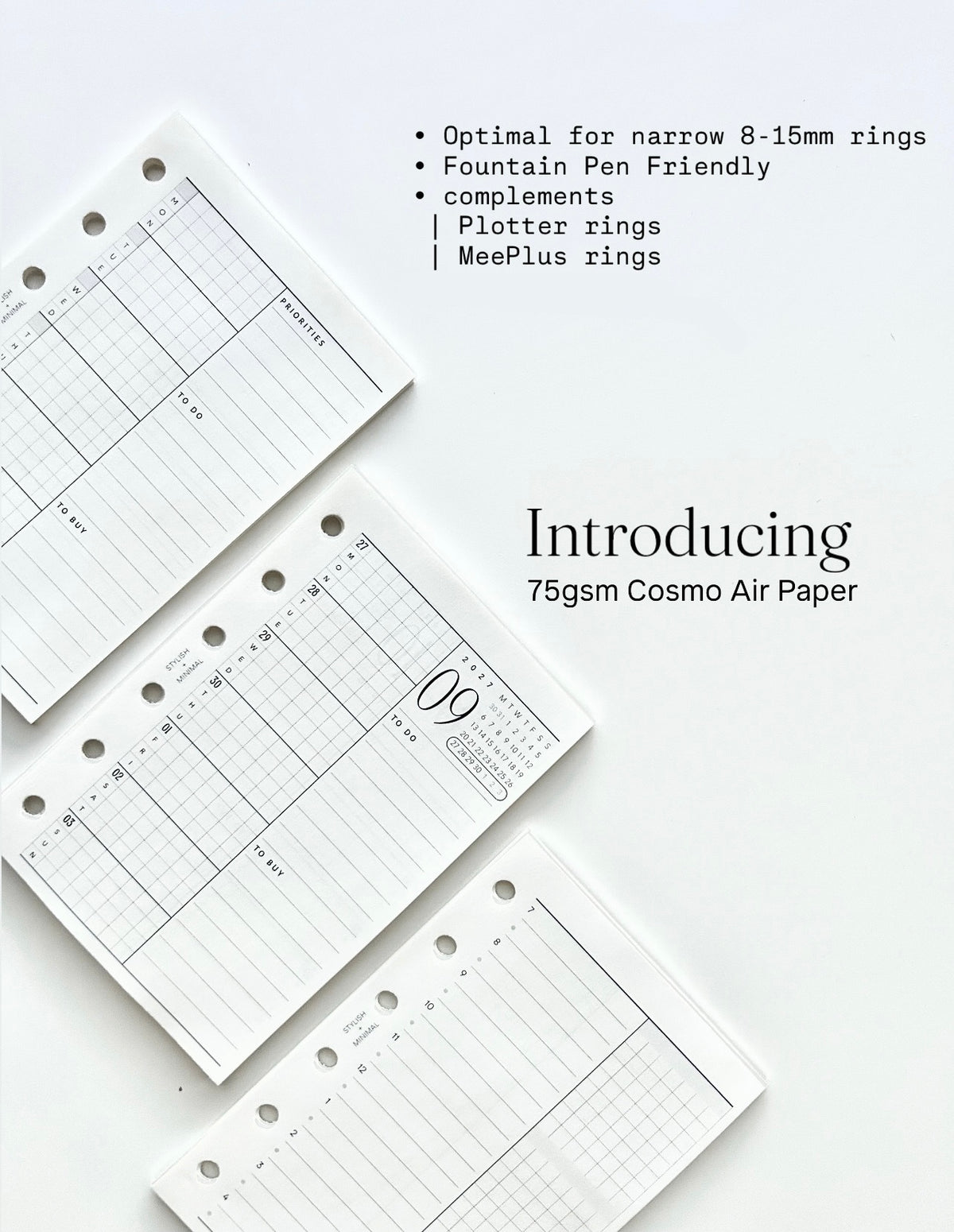 75gsm Cosmo Air Paper Sampler