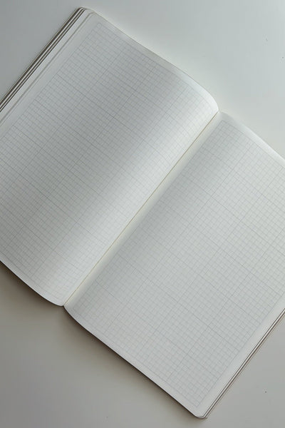 A5 nested grid notebook -Tomoe River Paper