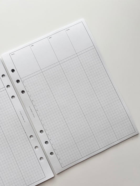 Compact Grid Weekly UNDATED W008