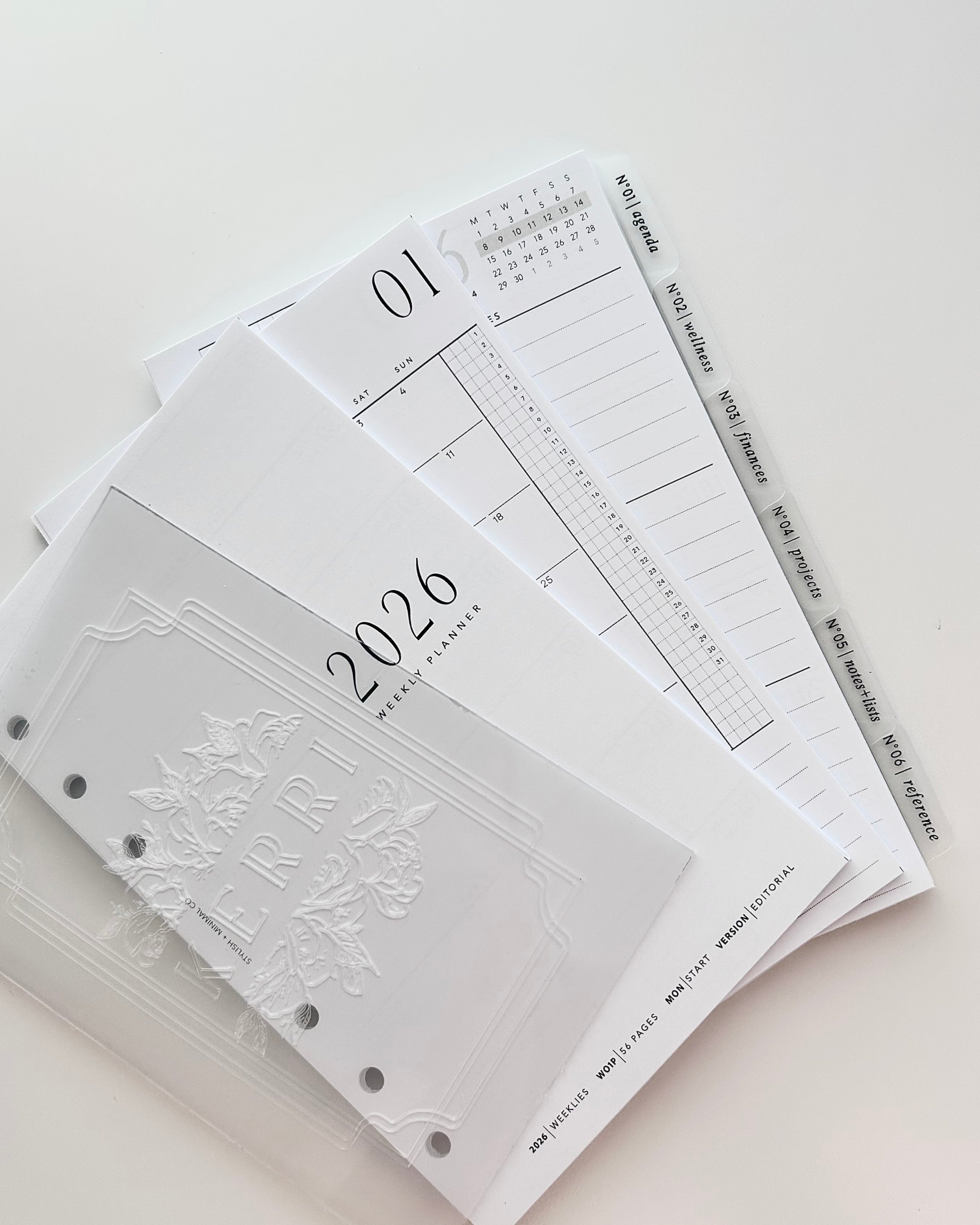 2026 complete new planner setup inserts bundle