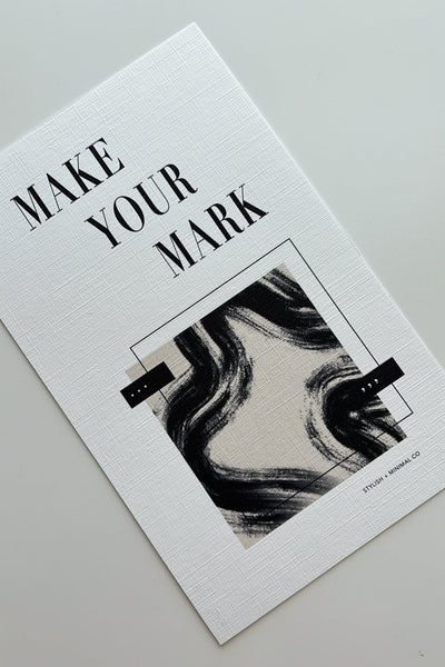 Make Your Mark dashboard