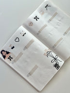 editorial dated daily stickers (365)