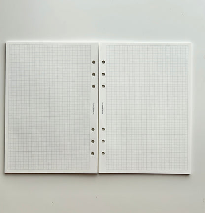 A5 grid loose leaf Tomoe River Paper