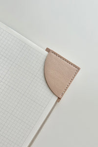 pie slice corner bookmark - PU