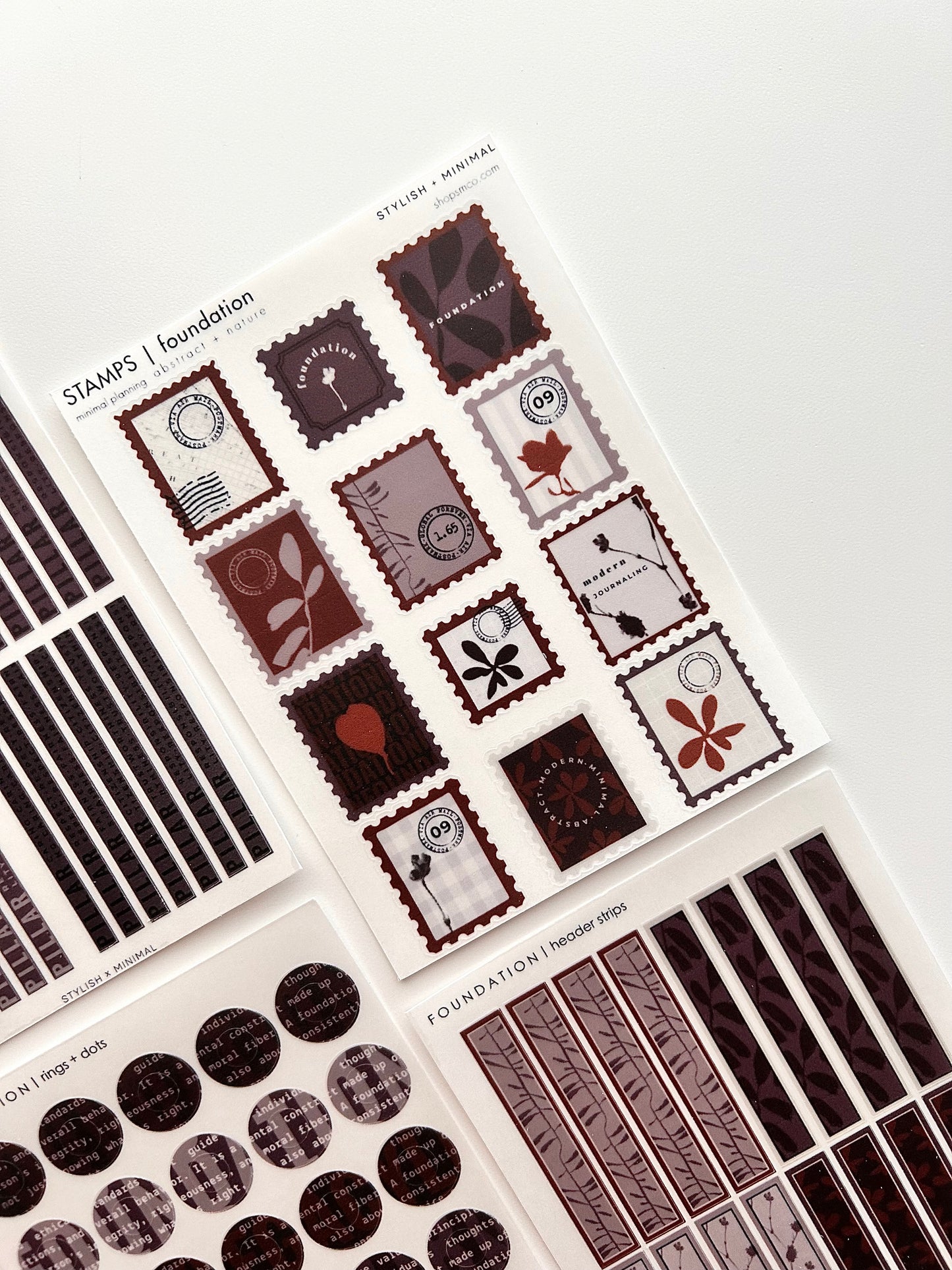 foundation sticker kit - 8 sheet sep kit