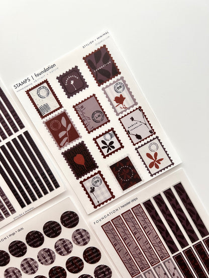 foundation sticker kit - 8 sheet sep kit