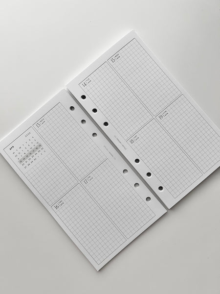 2026 quadrant grid weekly WO2P