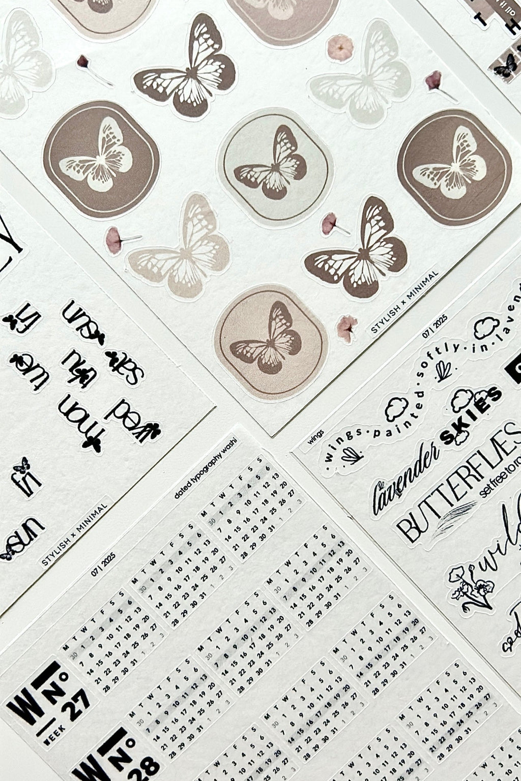 wings 8 sheet kit | July kit