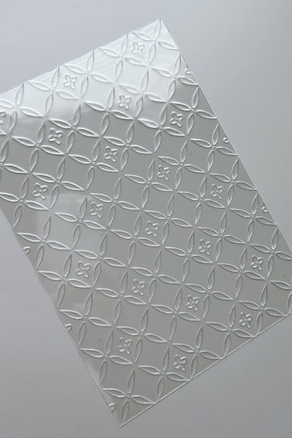 LUXE lattice etched dashboard (0.02” THICCC)