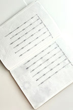 1-31 monthly tracker strip stickers