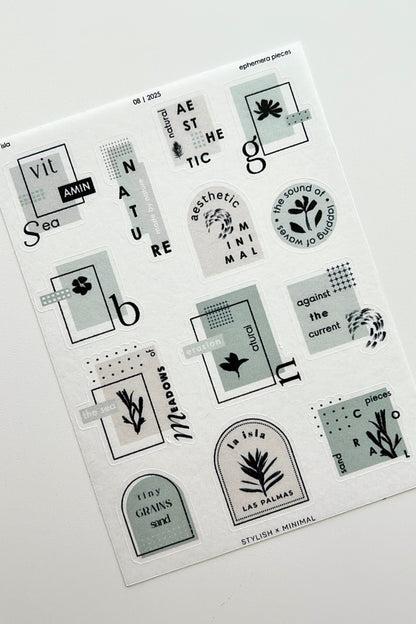 branding stickers sticker sheet