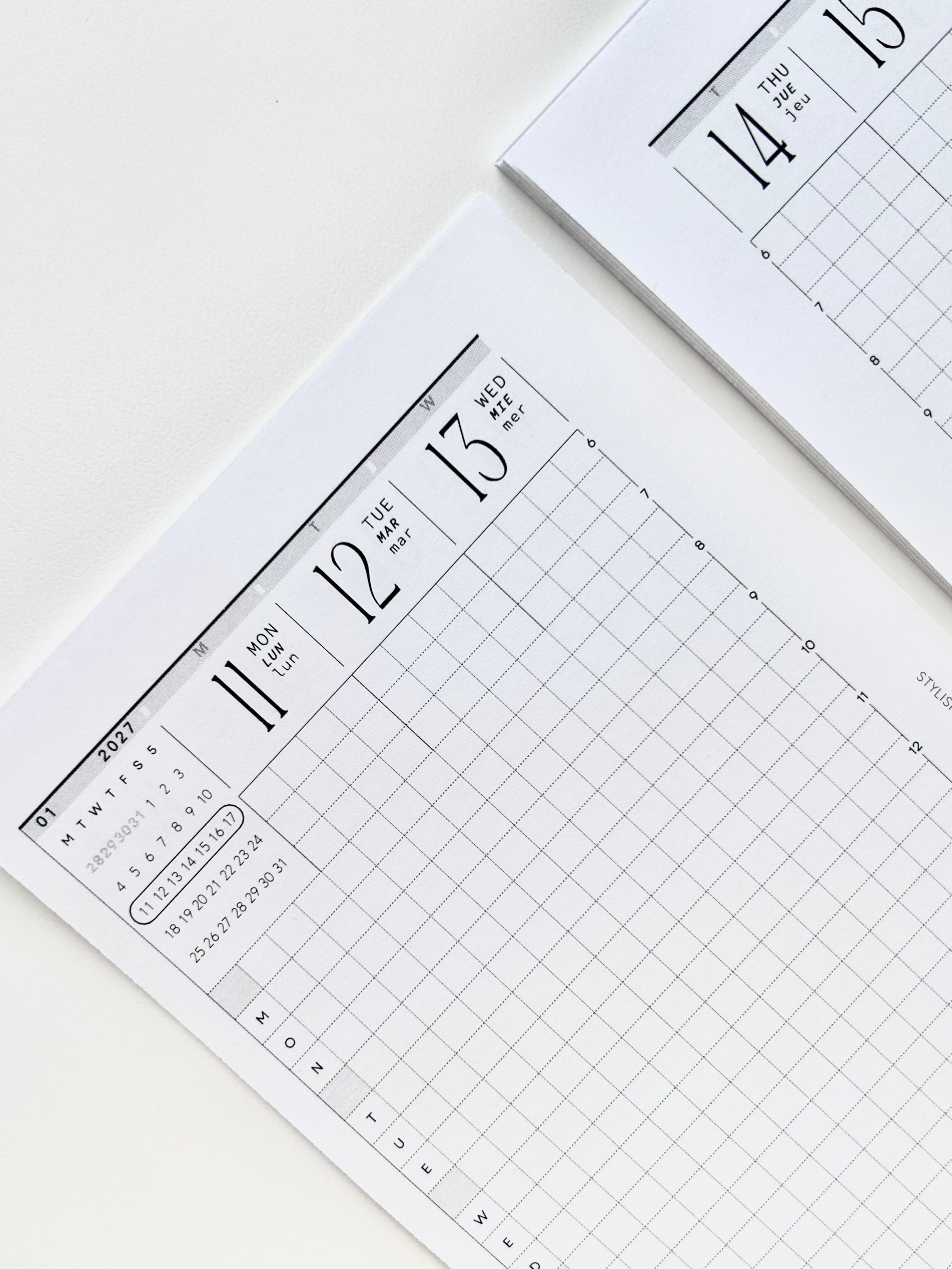 2027 open grid HW Weeklies WO2P - A5 PE
